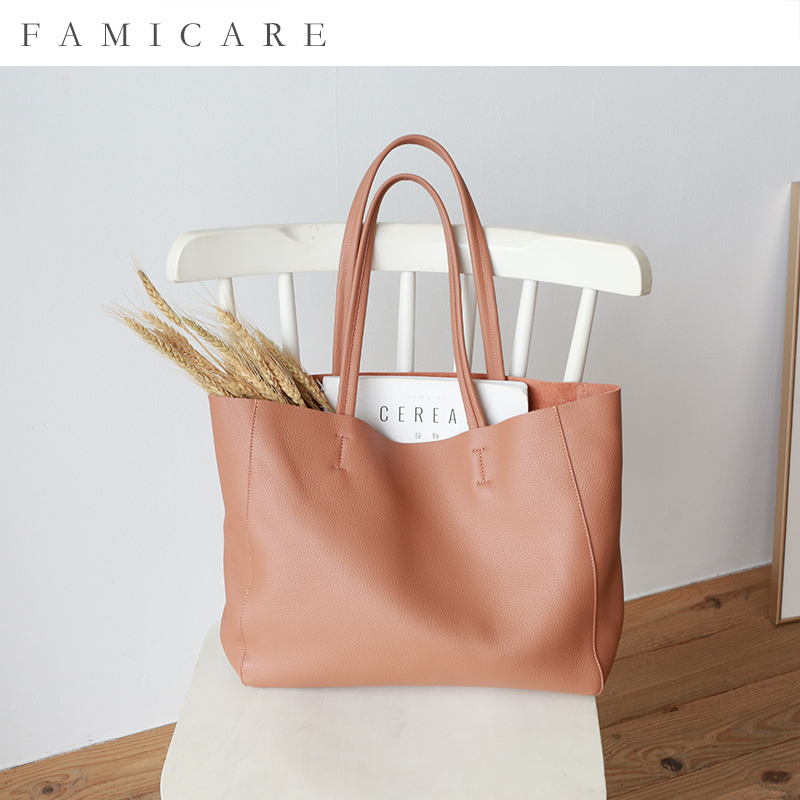 Bolso de mano de cuero genuino - Luxury Bags Tote reseña y precio